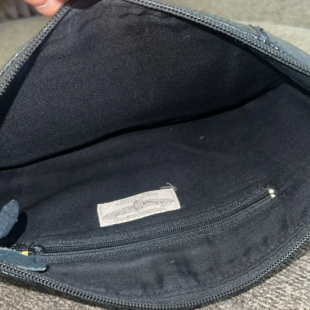 Black‎ Clutch Leathers Bag